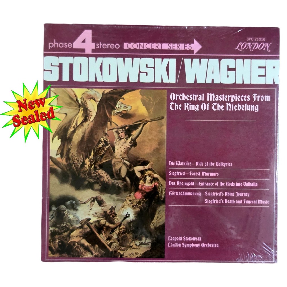 London Records Wagner Ring Of The Niebelung Stokowski Vinyl LP SPC 21016 New